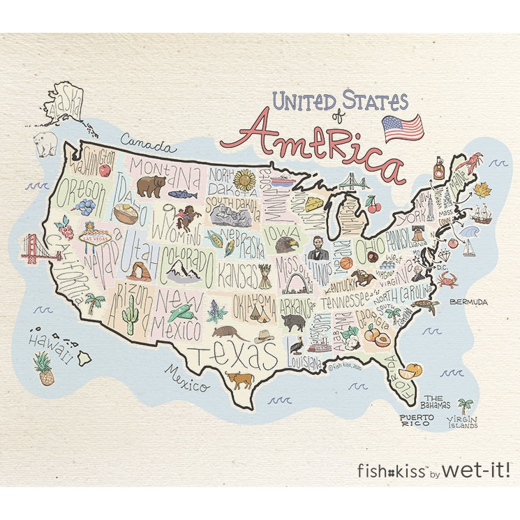 Fishkiss USA - Swedish Dish Cloth