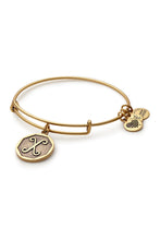 Load image into Gallery viewer, Alex and Ani Initial X Bangle Gold
