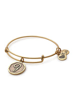 Load image into Gallery viewer, Alex and Ani Initial Z Bangle Gold
