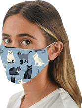 Load image into Gallery viewer, Multi Kitties Fashion Face Covering with 4 Filters
