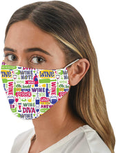 Load image into Gallery viewer, Wine Lover Face Covering with 4 Filters
