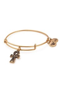 Alex and Ani Ankh Charm Bangle
