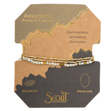 Load image into Gallery viewer, Delicate Stone Amazonite - Stone of Courage
