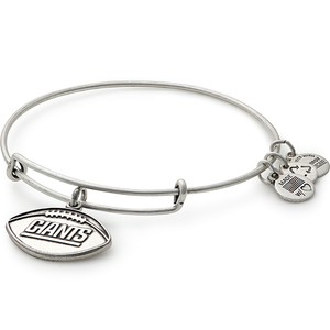 Alex and Ani New York Giants Football Charm Bangle