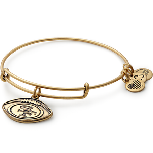 Alex and Ani San Francisco 49ers Football Charm Bangle