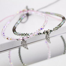 Load image into Gallery viewer, Swarovski Crystal Angelic Light Bracelet - Silver
