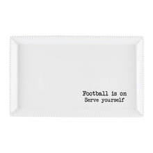 Load image into Gallery viewer, Serving Platter - Football

