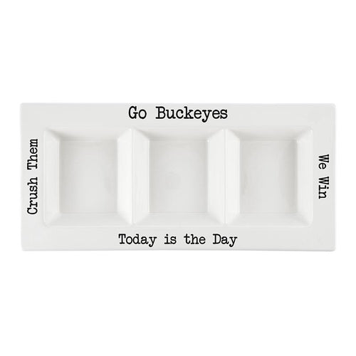 Condiment Platter - Buckeyes Football