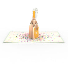 Load image into Gallery viewer, Champagne Pop Lovepop Card
