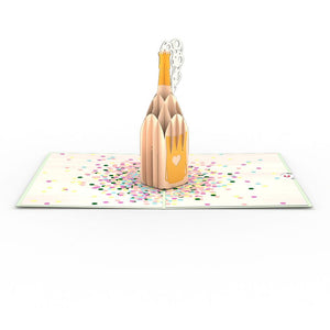 Champagne Pop Lovepop Card