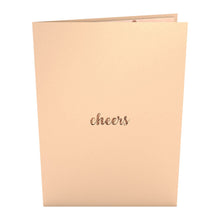 Load image into Gallery viewer, Champagne Toast Lovepop Card
