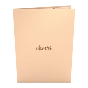Champagne Toast Lovepop Card
