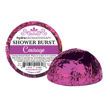 Load image into Gallery viewer, hydraAROMATHERAPY Courage Shower Burst
