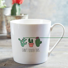 Load image into Gallery viewer, Cactus Mug - Can&#39;t Touch This
