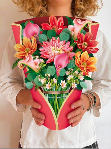 Dear Dahlia - Pop Up Flower Bouquet