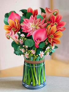 Dear Dahlia - Pop Up Flower Bouquet