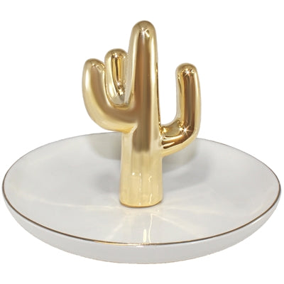 Golden Cactus - Ring/Trinket Tray