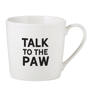 Café Mug - Talk to the Paw