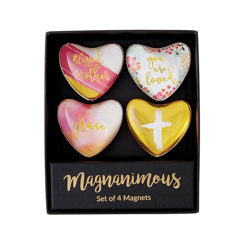 Magnet Set - Heart - Blessed/Mother