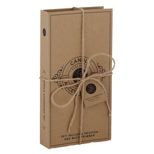 Load image into Gallery viewer, Cardboard Book Set - Candle Snuffer Set
