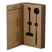 Load image into Gallery viewer, Cardboard Book Set - Candle Snuffer Set
