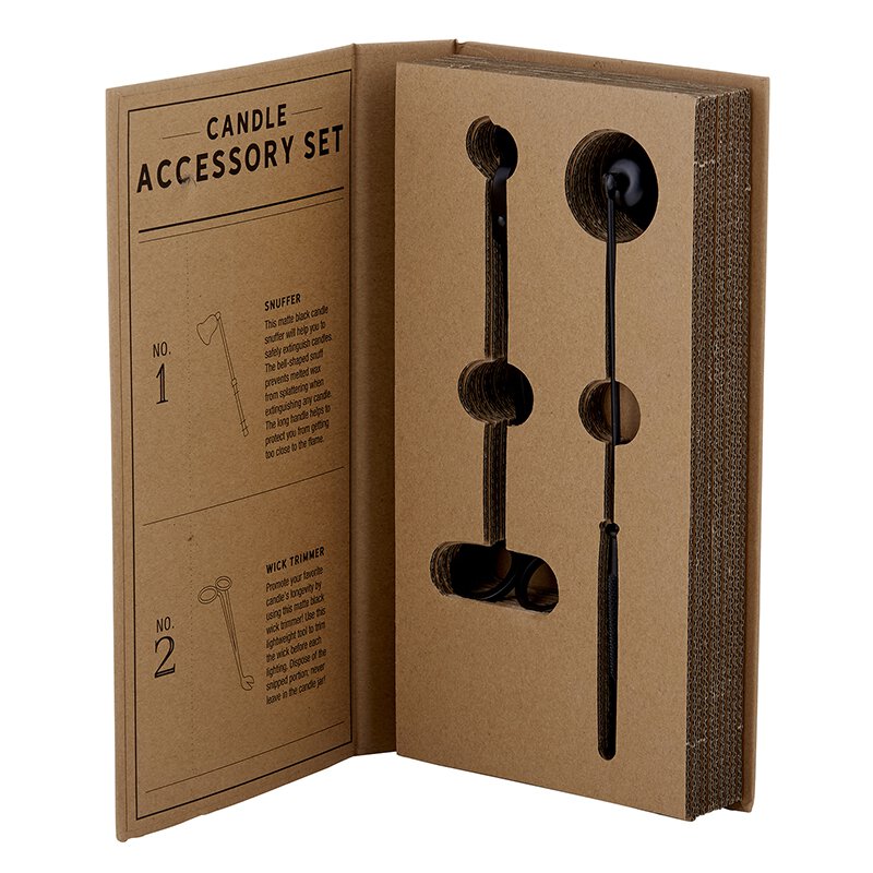 Cardboard Book Set - Candle Snuffer Set