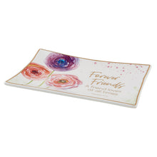 Load image into Gallery viewer, Forever Friends - A Friend Loves At All Times Trinket Tray
