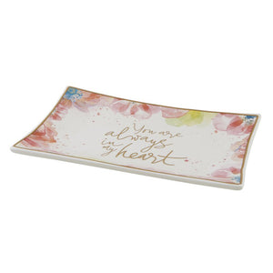 Always in My Heart Rectangle Trinket Tray