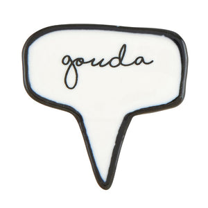 Ceramic Cheese Markers Set