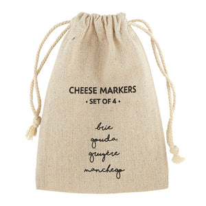 Ceramic Cheese Markers Set