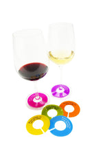 Load image into Gallery viewer, Glass Identifiers - Slogan GlassWhere 6pk
