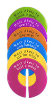 Load image into Gallery viewer, Glass Identifiers - Slogan GlassWhere 6pk
