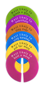 Glass Identifiers - Slogan GlassWhere 6pk