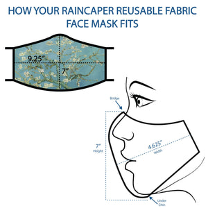 Christmas Snow Scene Reusable Fabric Face Mask