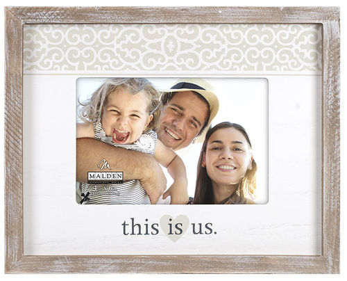 This is Us Rustic Border Photo Frame