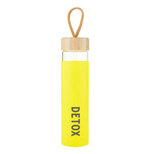 Load image into Gallery viewer, Glass Water Bottle - Detox
