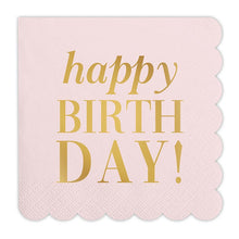 Load image into Gallery viewer, Happy Birthday Cocktail Napkins
