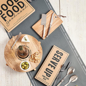 Cardboard Book Set - Salad Serving Set