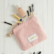 Load image into Gallery viewer, Canvas Pouch - Lovely
