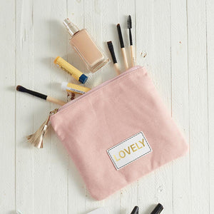 Canvas Pouch - Lovely