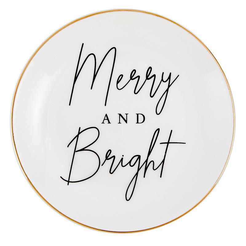 Merry and Bright Trinket Tray