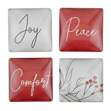 Load image into Gallery viewer, Magnet Set - Joy, Peace, Comfort - Holiday
