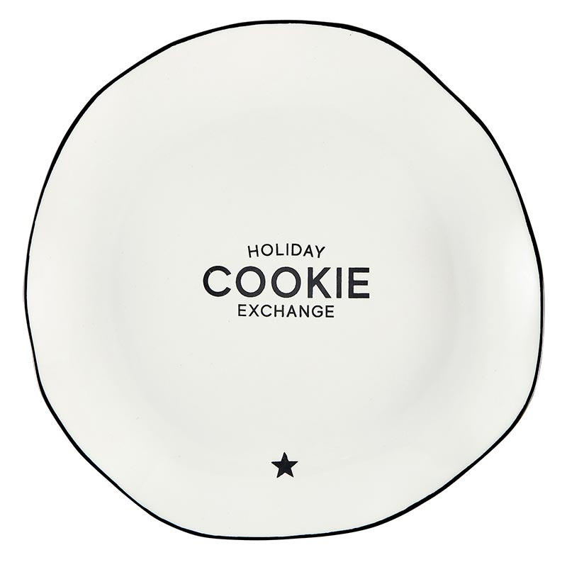 Ceramic Plate - Cookie Exchange