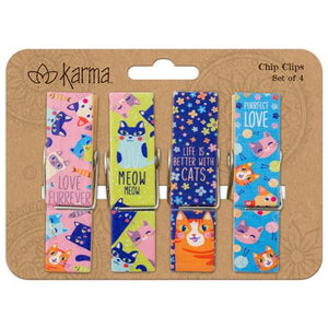 Cat Chip Clips