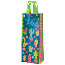 Load image into Gallery viewer, Wine Bag - Cactus
