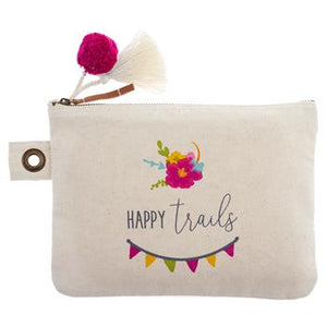 Cotton Canvas Carry All - Happy Trails
