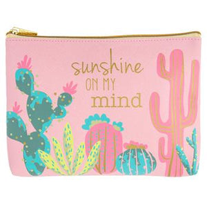 Stardust Cosmetic Bag - Cactus