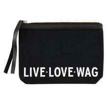 Load image into Gallery viewer, Live, Love Wag - Canvas Pouch
