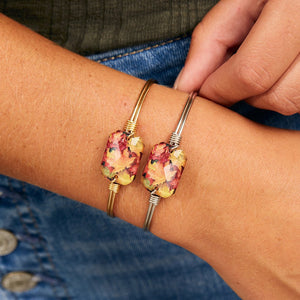 Fall Leaves Bangle Bracelet