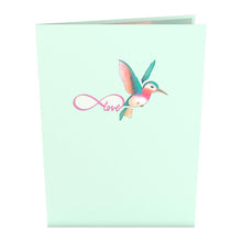 Load image into Gallery viewer, Lovely Hummingbird Lovepop Card
